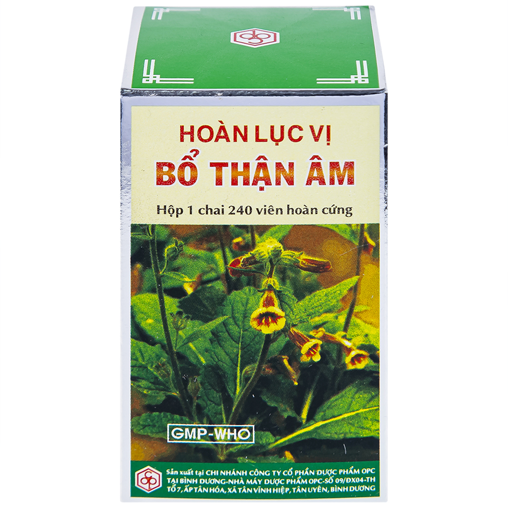 Thuốc Hoàn Lục Vị Bổ Thận Âm OPC điều trị các trường hợp tinh huyết suy kém, hoa mắt, chóng mặt (10 gói x 5g)
