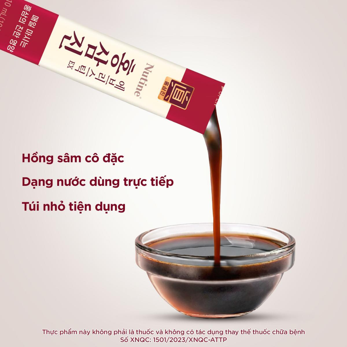 Nước Hồng Sâm Cô Đặc Hongsamjin Everystick EX (30 gói x 10ml)
