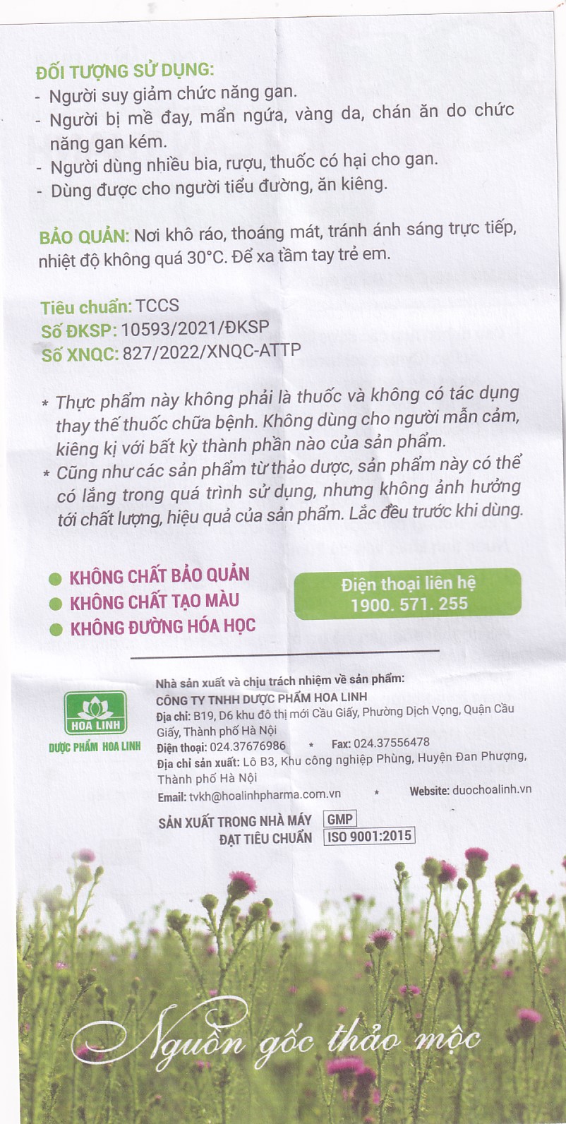 Siro hỗ trợ thải độc gan tăng cường chức năng gan Ích Can Thanh (6 lọ x 10ml)