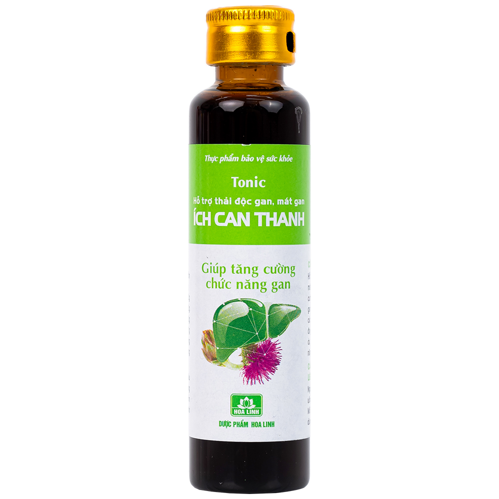 Siro hỗ trợ thải độc gan tăng cường chức năng gan Ích Can Thanh (6 lọ x 10ml)