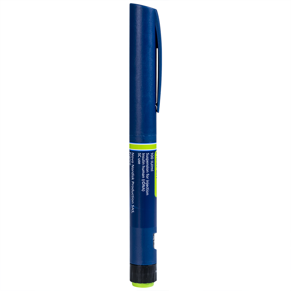 Bút tiêm Insulatard FlexPen 100IU/ml Novo Nordisk điều trị bệnh đái tháo đường (5 cây)