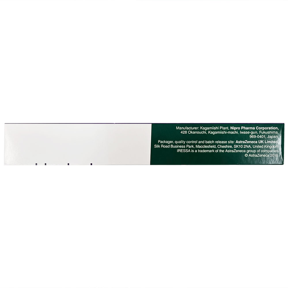 Thuốc Iressa 250mg AstraZeneca hỗ trợ điều trị ung thư phổi (3 vỉ x 10 viên)