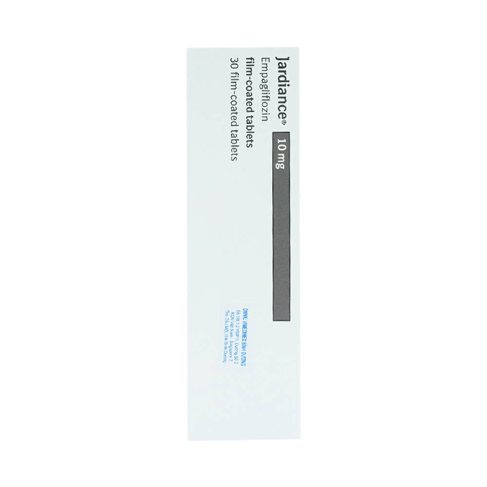 Viên nén Jardiance 10mg Boehringer điều trị đái tháo đường típ 2, suy tim, bệnh thận mạn tính (3 vỉ x 10 viên)
