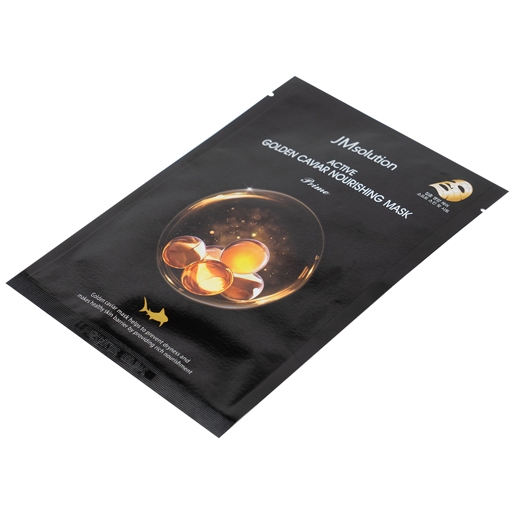 Mặt nạ dưỡng ẩm Jmsolution Active Golden Caviar Nourishing Mask trứng cá tầm gói 30ml