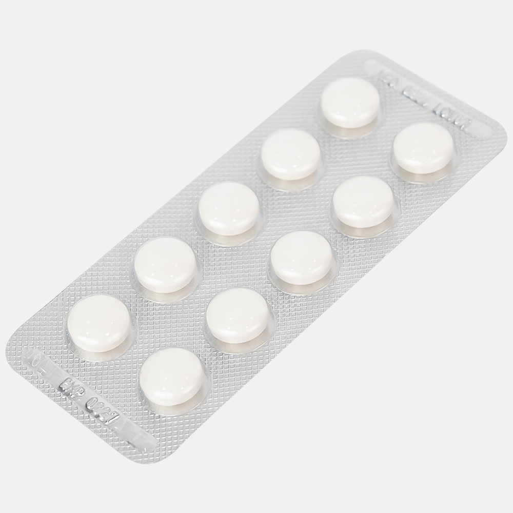 Thuốc Kalium Chloratum Biomedica dùng trong phòng và điều trị một số trường hợp thiếu kali (10 vỉ x 10 viên)