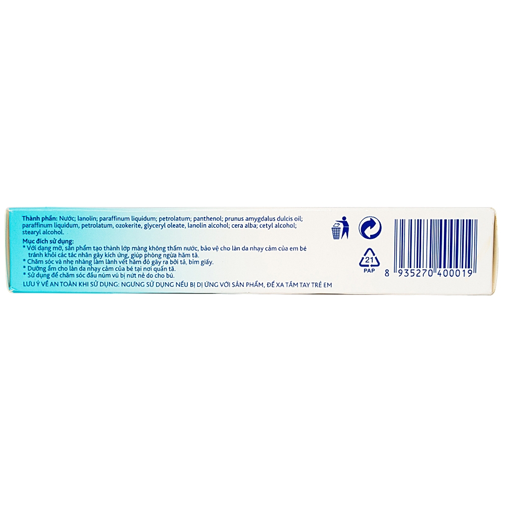 Kem bôi chống hăm tã Bepanthen Balm Bayer dưỡng ẩm, giảm kích ứng (30g)