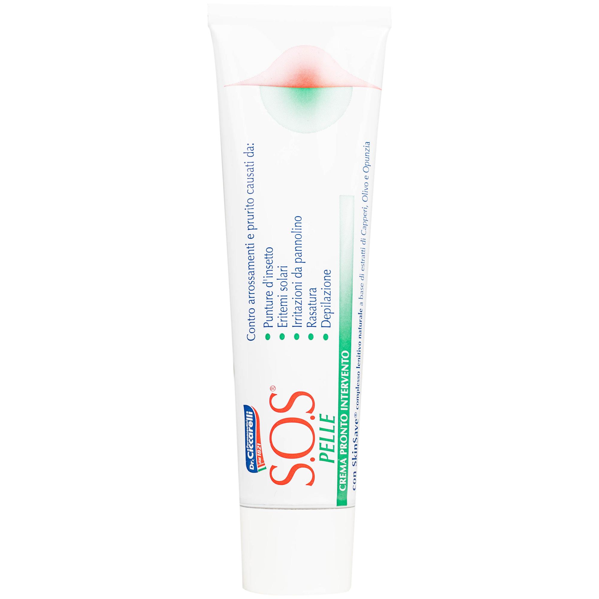 Kem bôi dịu da, giảm kích ứng Dr.Ciccarelli S.O.S Pelle Skin Rescue Cream hộp 25ml