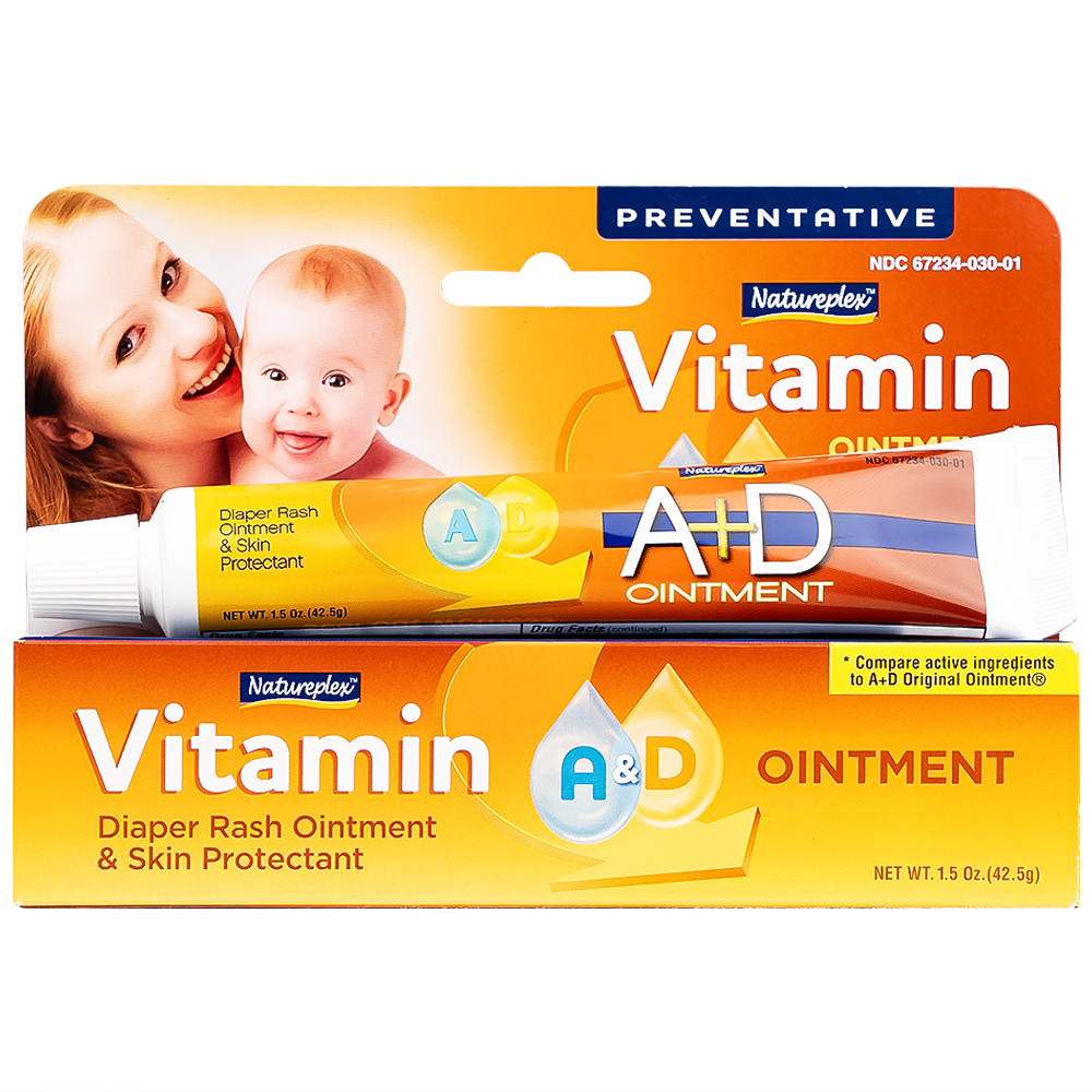 Kem bôi hăm tả Natureplex A+D Ointment 42.5g