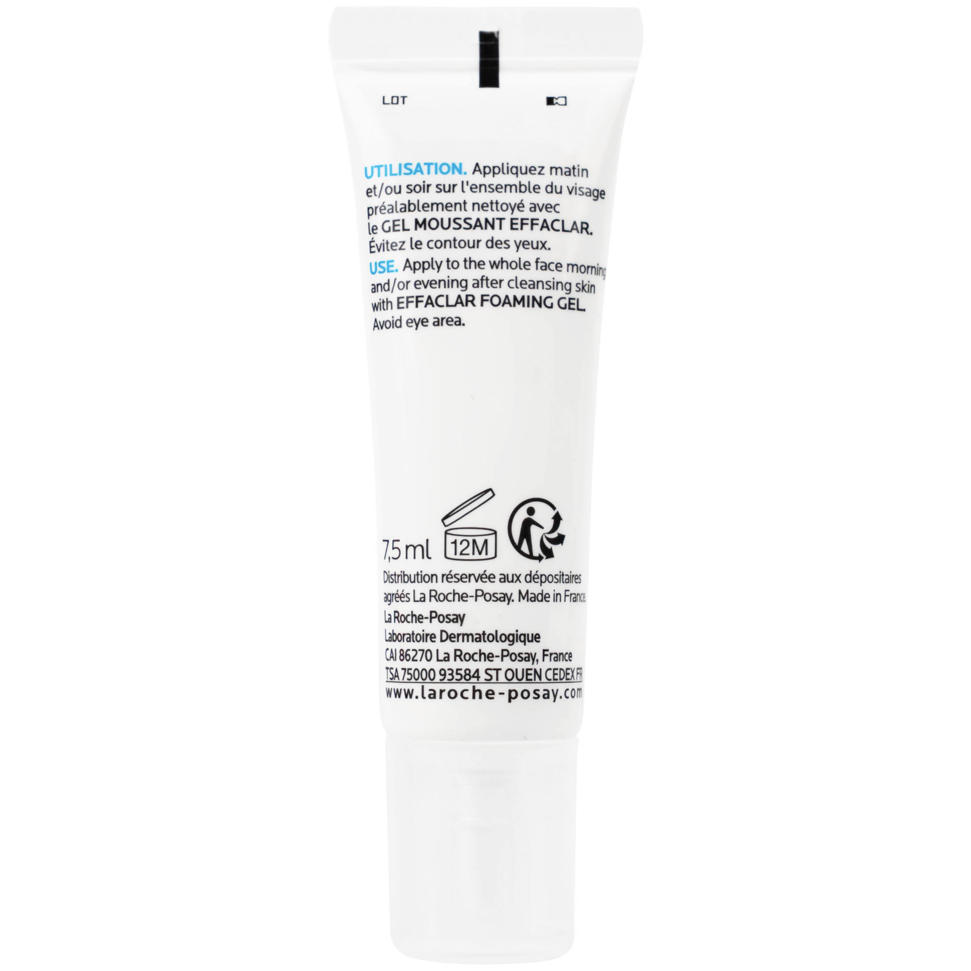 Kem bôi La Roche-Posay Effaclar Duo+M hỗ trợ giảm mụn (7.5ml)