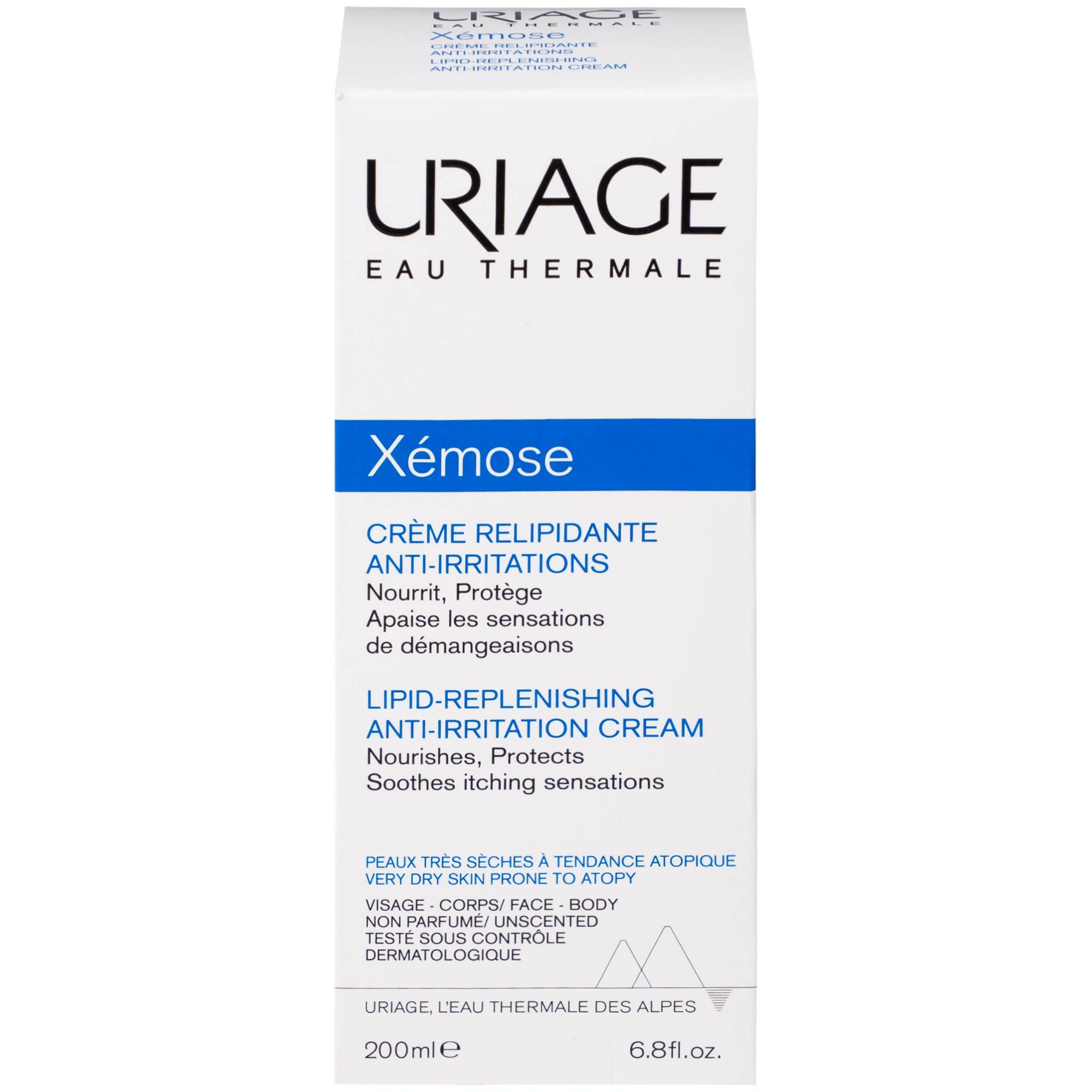 Kem bôi viêm da cơ địa Uriage Xemose Crème Replipidante Anti-irriations 200ml