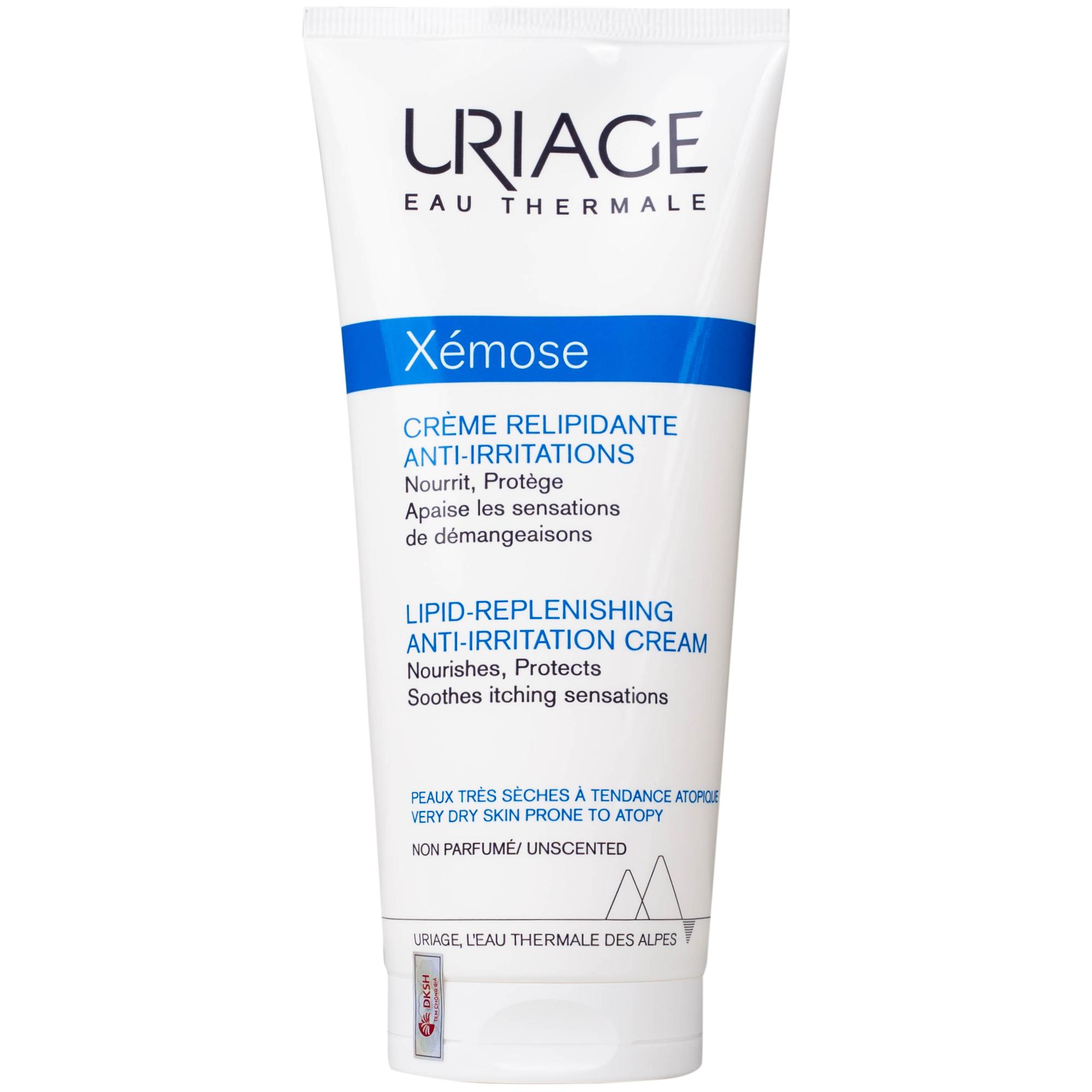Kem bôi viêm da cơ địa Uriage Xemose Crème Replipidante Anti-irriations 200ml