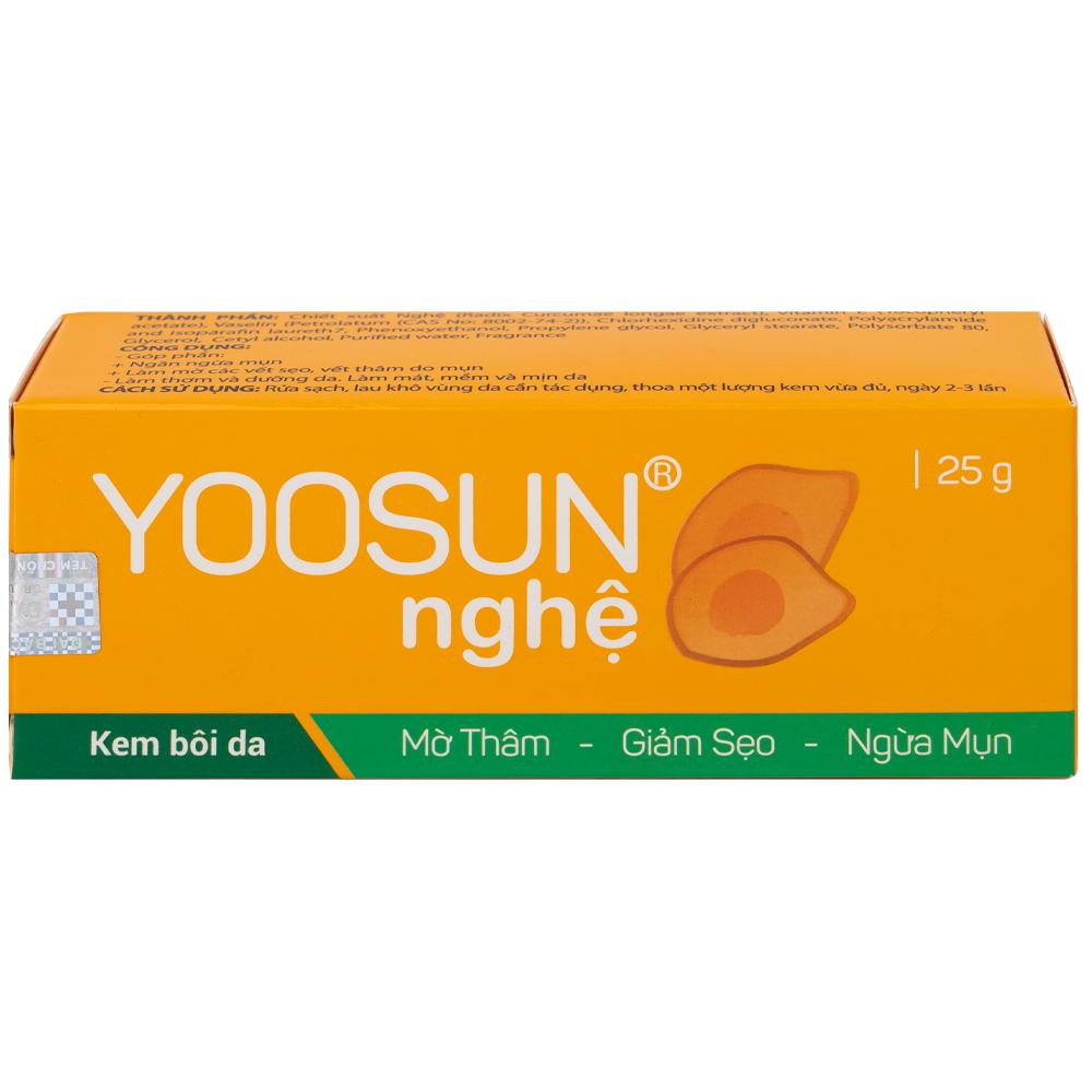 Kem bôi Yoosun Nghệ Đại Bắc mờ thâm, giảm sẹo, ngừa mụn (25g)