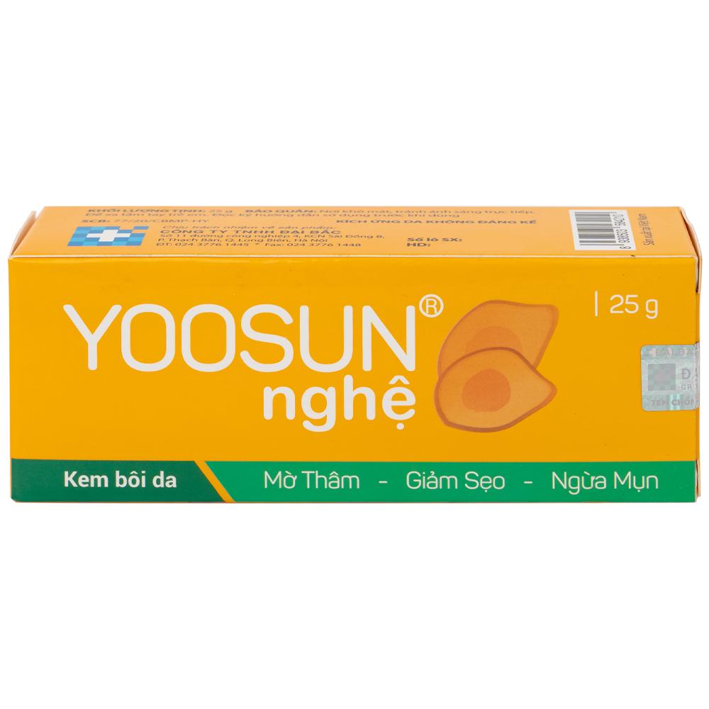 Kem bôi Yoosun Nghệ Đại Bắc mờ thâm, giảm sẹo, ngừa mụn (25g)