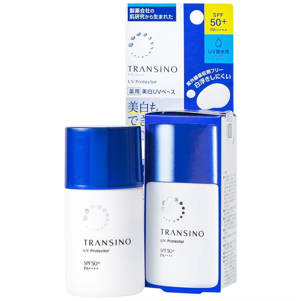 Kem chống nắng ngừa nám, trắng da Transino Whitening UV Protector SPF50+ PA++++ 30ml