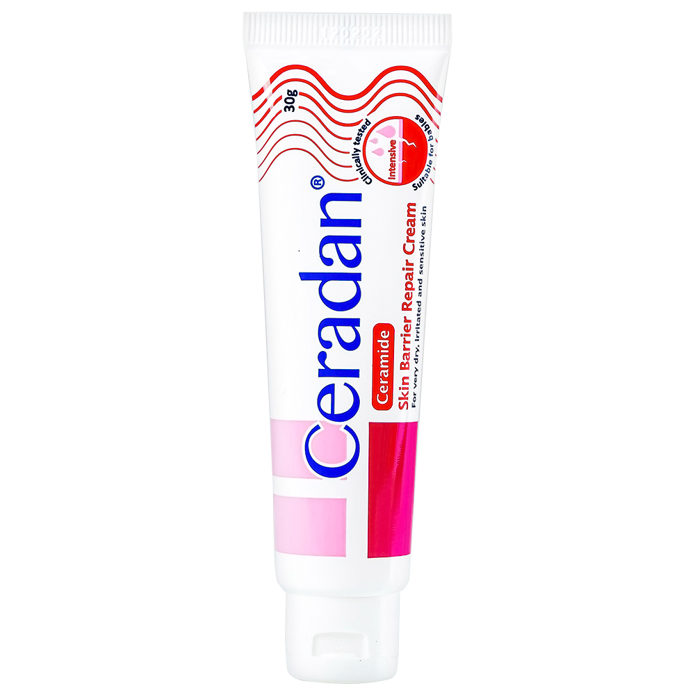 Kem dưỡng ẩm Ceradan Ceramide Skin Barrier Repair Cream dành da khô, da kích ứng 30g