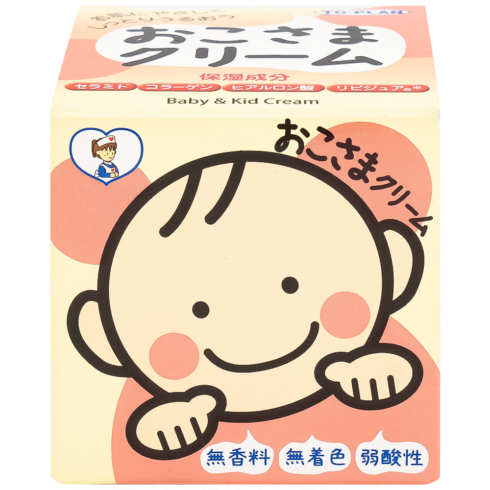 Kem bôi dưỡng ẩm cho bé To Plan Okosama Cream chống nứt nẻ da (110g)