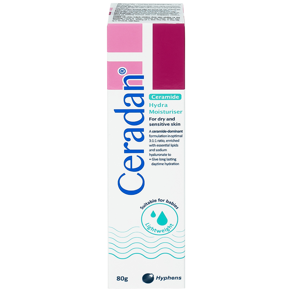 Kem dưỡng ẩm Ceradan Ceramide Hydra Moisturiser 80g