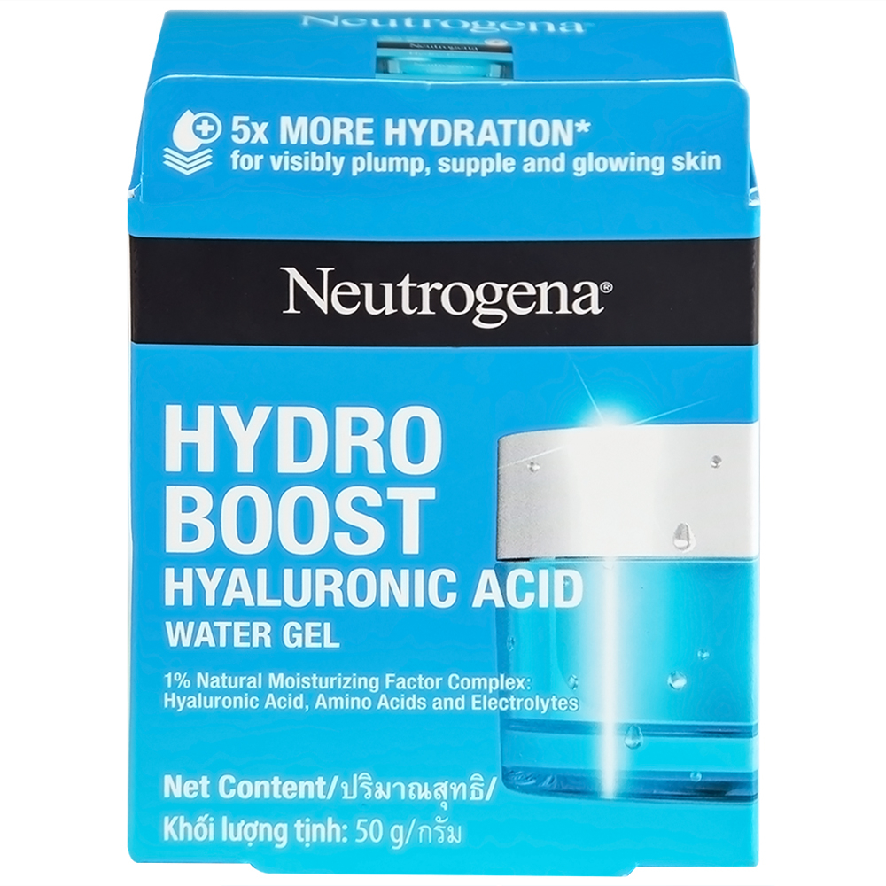 Kem dưỡng ẩm Neutrogena Hydro Boost Water cấp ẩm sâu, giúp da mềm mịn (50g)