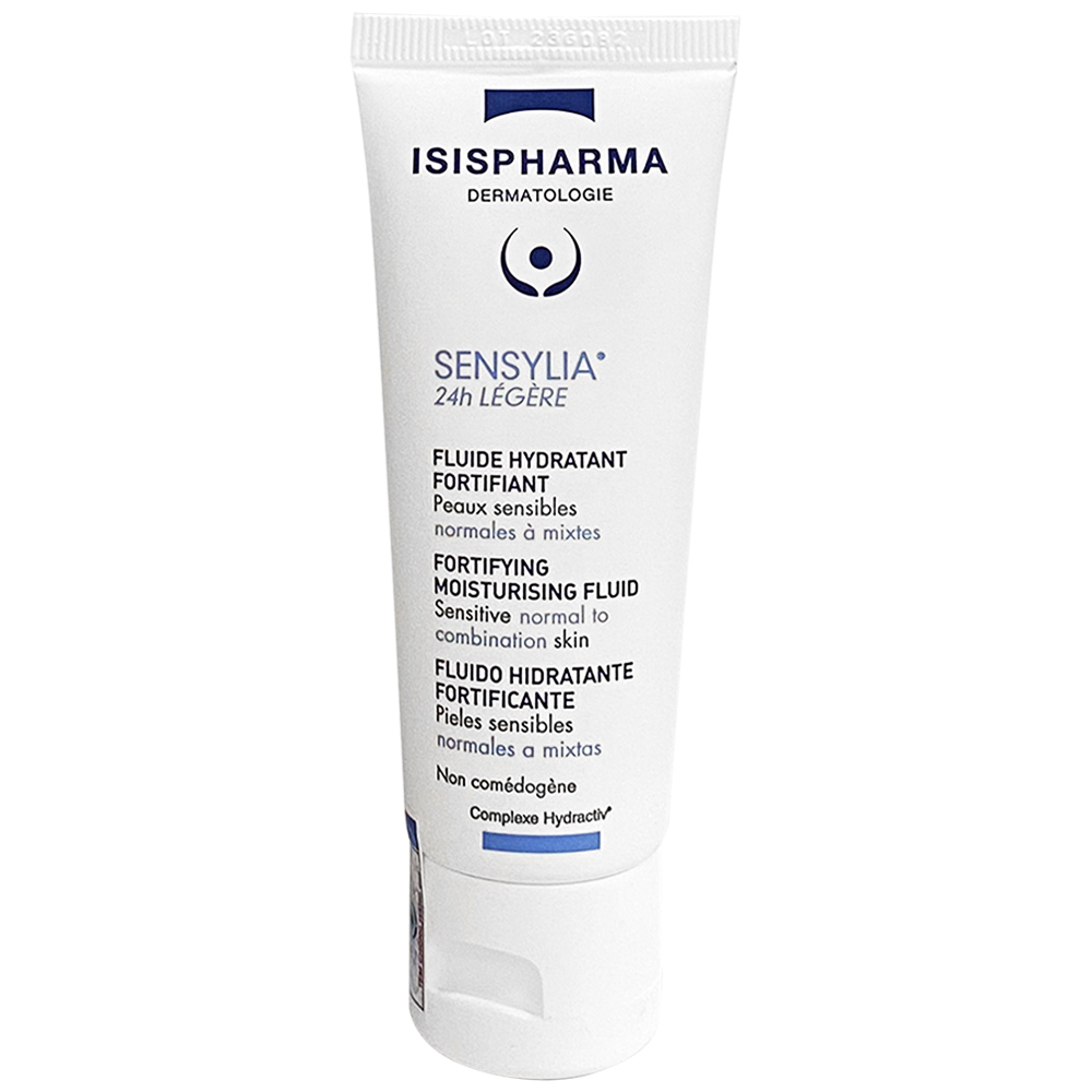 Kem bôi dịu da, dưỡng ẩm ISIS Pharma Sensylia 24h Légère 40ml