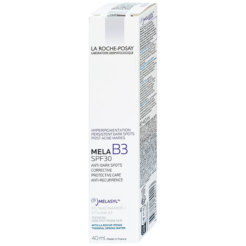 Kem dưỡng La Roche-Posay Mela B3 Cream SPF 30 dưỡng da mềm mịn, mờ thâm nám, dưỡng da sáng và đều màu 