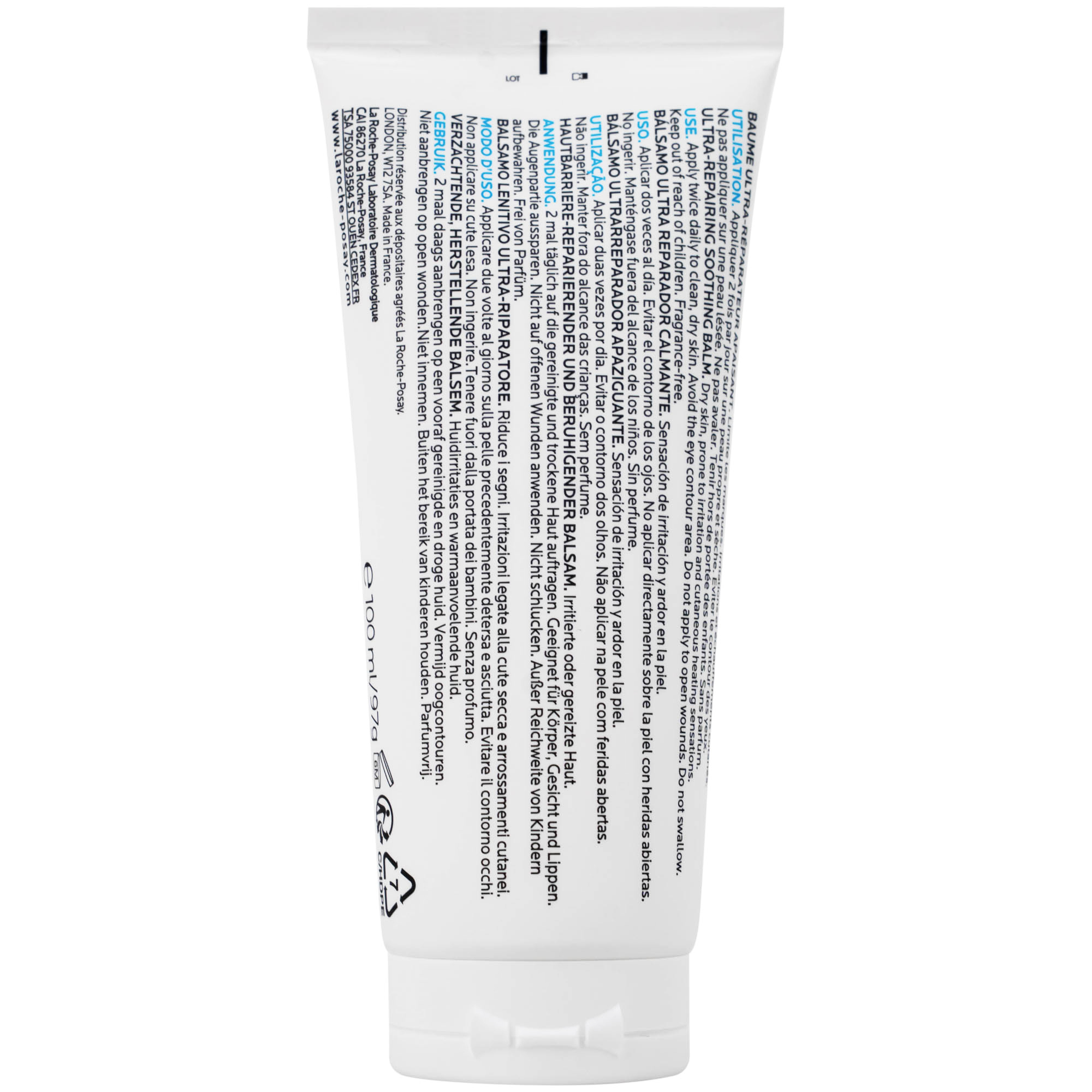 Kem bôi phục hồi và dịu da La Roche-posay Cicaplast Baume B5+ 100ml
