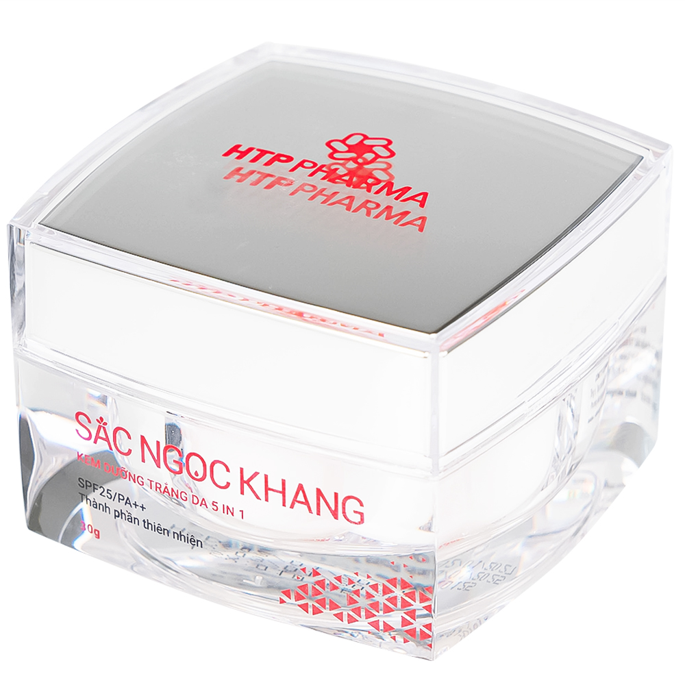 Kem dưỡng trắng da 5 in 1 SPF25/PA++ Sắc Ngọc Khang HTP 30g giúp nâng tông, hiệu chỉnh màu da