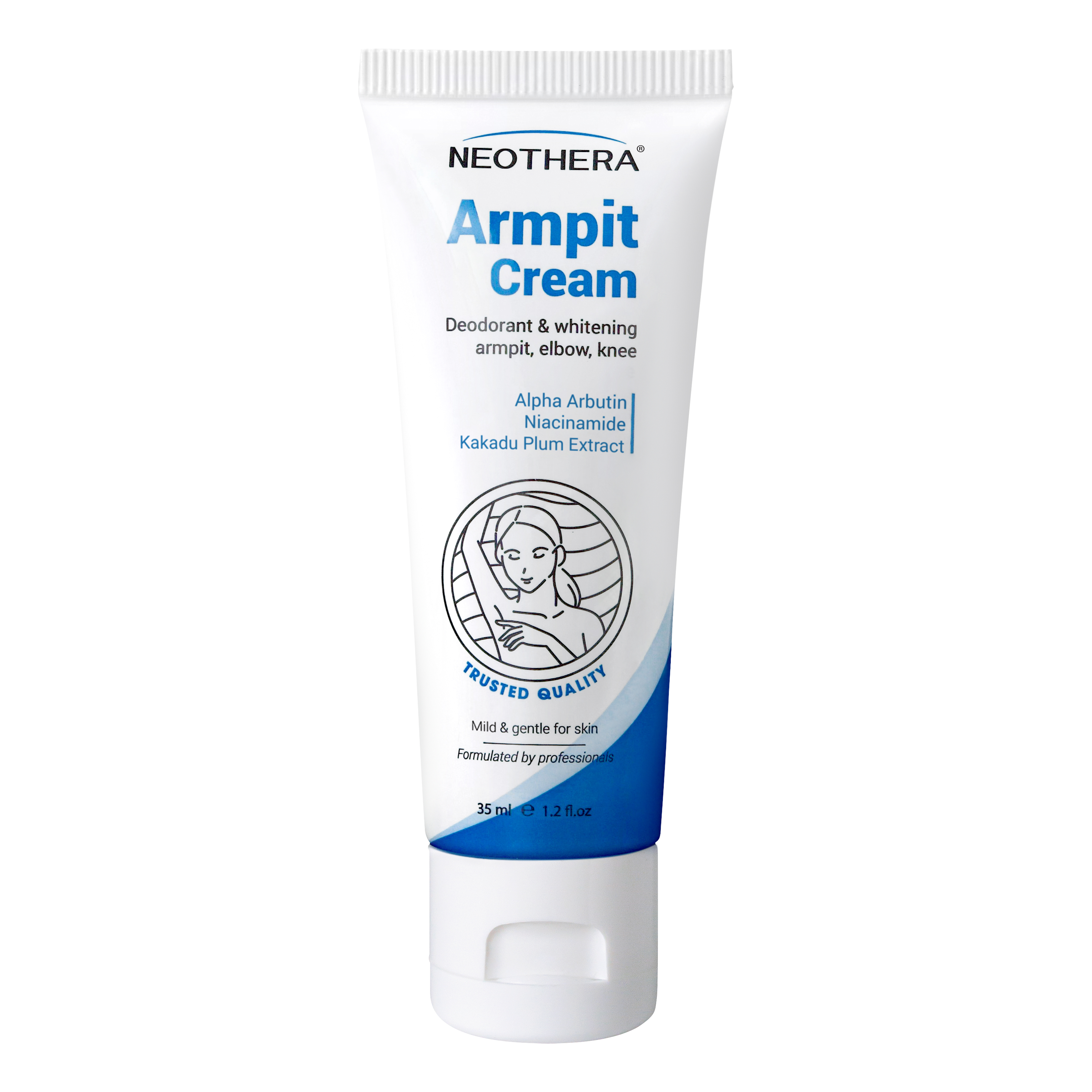 Kem giảm thâm vùng nách, mông, bikini Neothera Armpit Cream La Beaute 35ml dưỡng trắng da