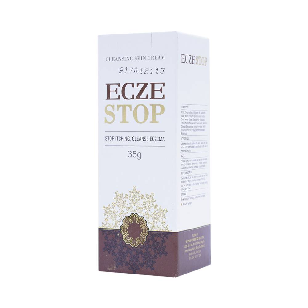 Kem Ecze Stop hỗ trợ giảm ngứa, giảm dị ứng, giảm viêm sát khuẩn (35g)