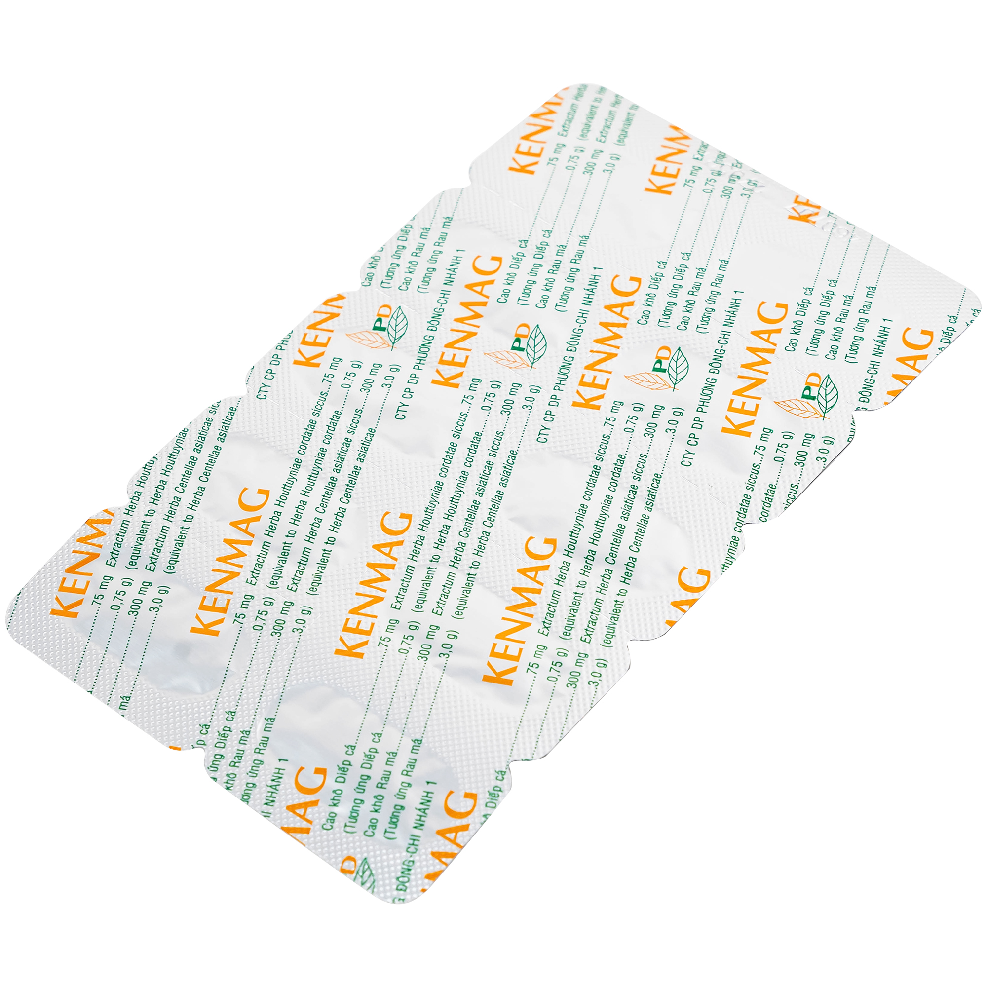 Thuốc Kenmag GMP phòng và hỗ trợ điều trị táo bón, giải nhiệt, thông tiểu (6 vỉ x 10 viên)