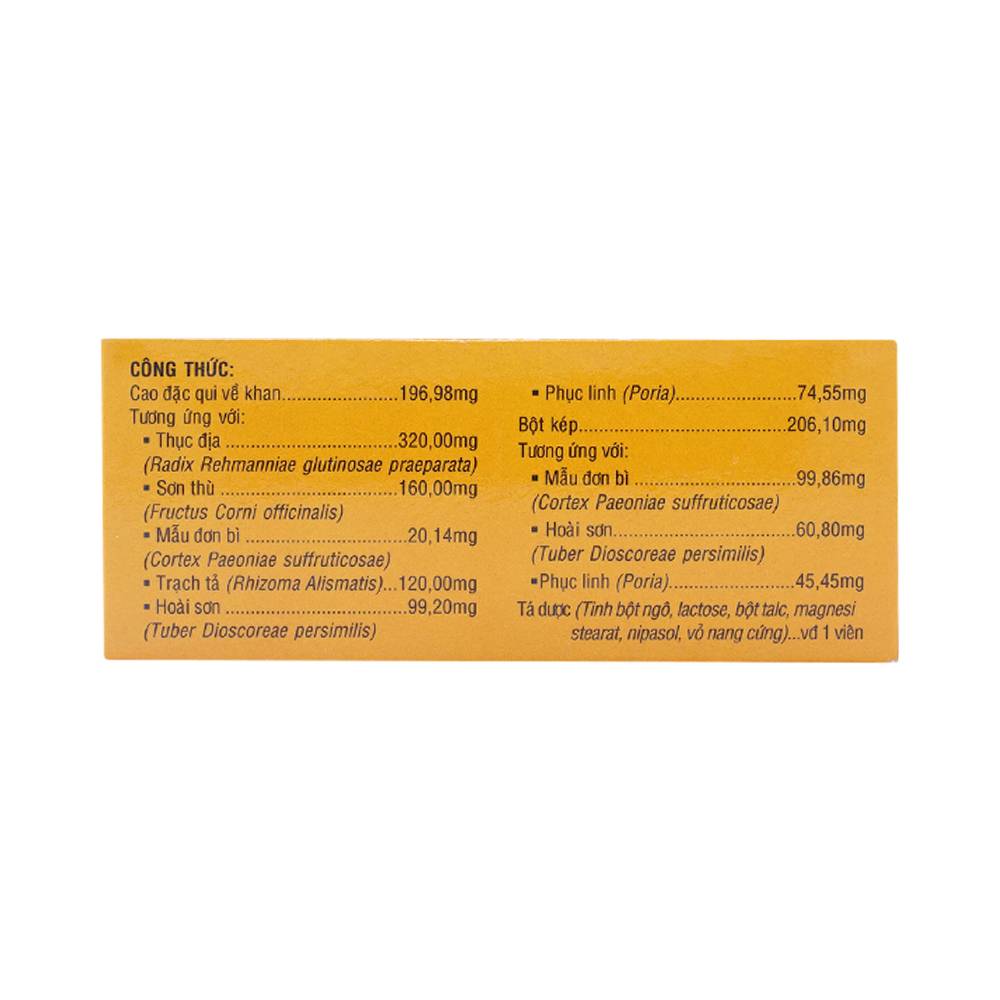 Thuốc Kidneyton OPC dùng cho người tinh huyết suy kém, thắt lưng đầu gối mỏi yếu (5 vỉ x 10 viên)