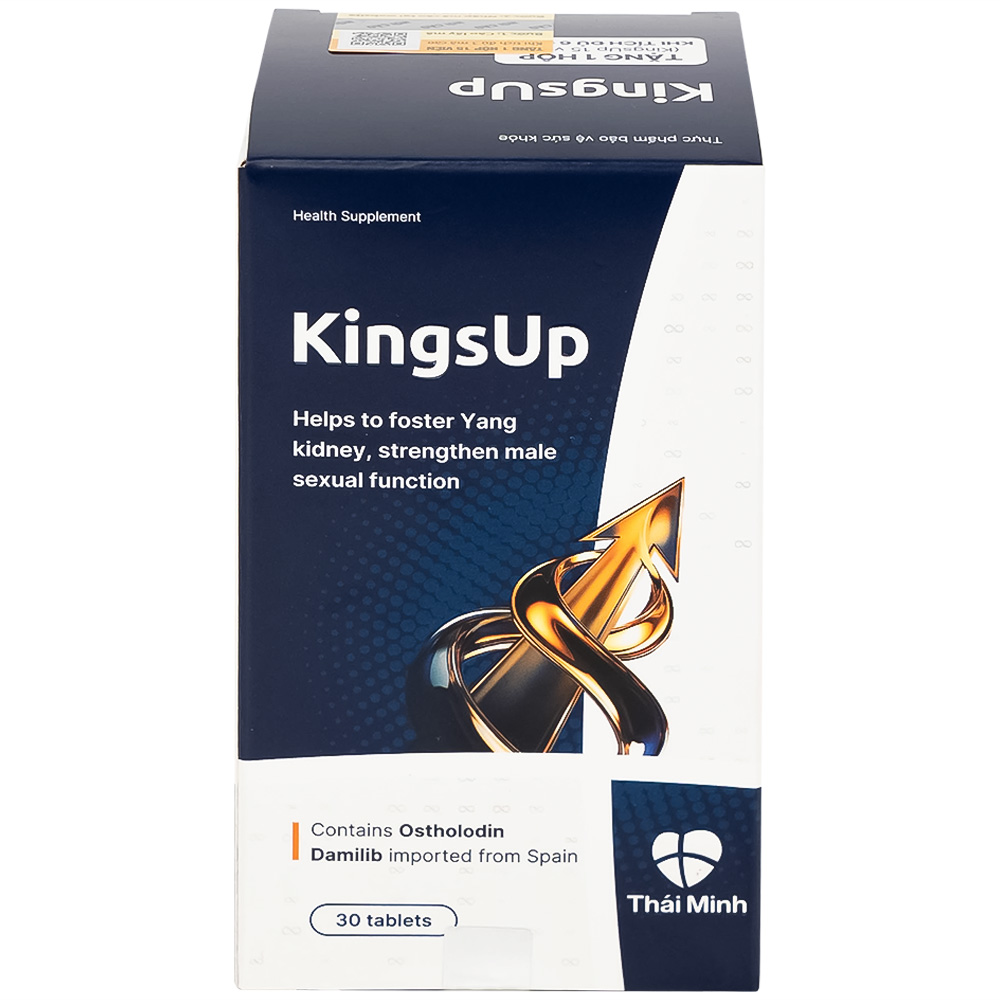 Viên uống hỗ trợ tăng cường sinh lý KingsUp Thái Minh (30 viên)