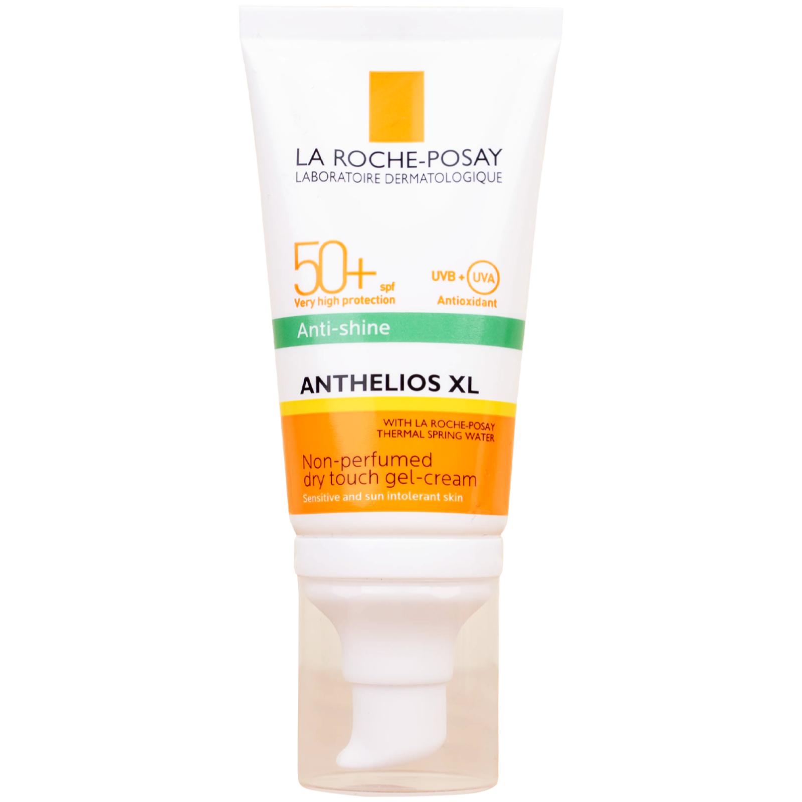 Kem chống nắng giảm bóng nhờn La Roche-posay Laboratoire Dermatologique Anthelios Xl Anti-shine Non-perfumed Dry Touch Gel-cream SPF 50+ PA++++ 50ml