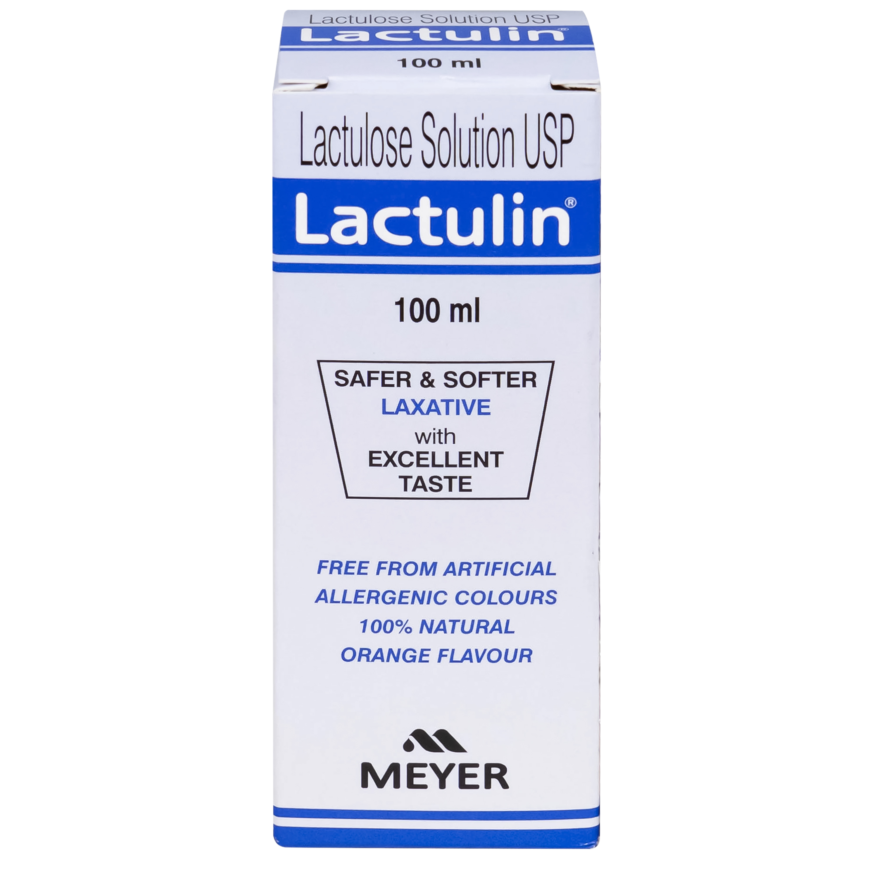 Thuốc Lactulin 10g Meyer giúp dự phòng và điều trị bệnh não do gan, táo bón mạn tính (100ml)