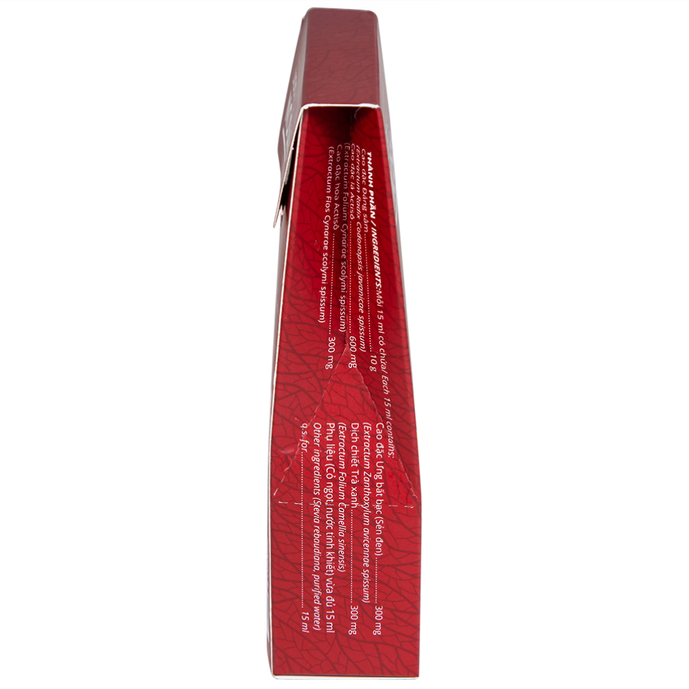Nước uống hỗ trợ giải rượu, bảo vệ gan Ladodetox Nosamin Ladophar (10 gói x 15ml)