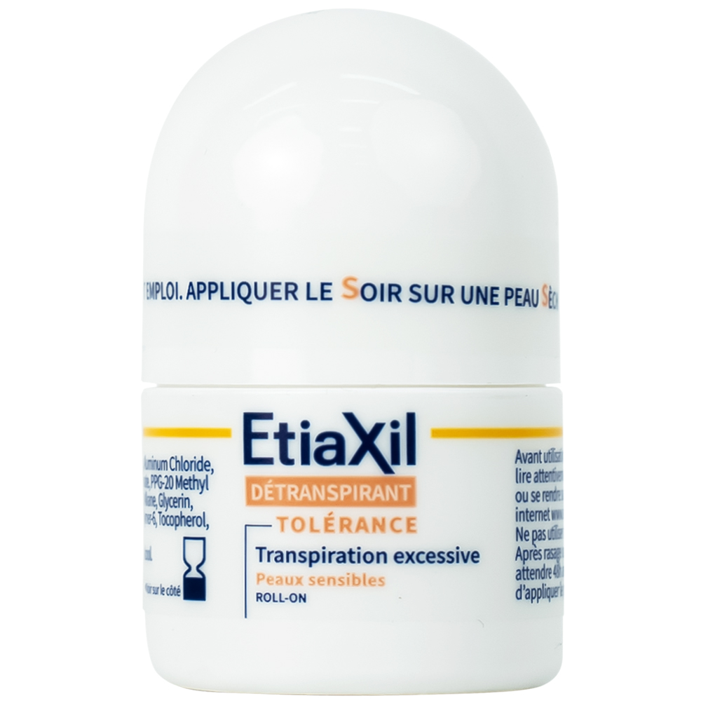 Lăn khử mùi Etiaxil Detranspirant Peaux Sensibles cho da siêu nhạy cảm 15ml