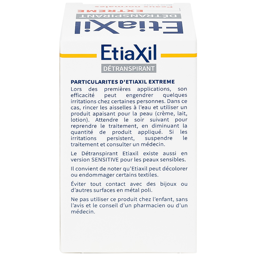 Lăn khử mùi Etiaxil Detranspirant Extreme Peaux Normales giúp khử mùi cơ thể (15ml)