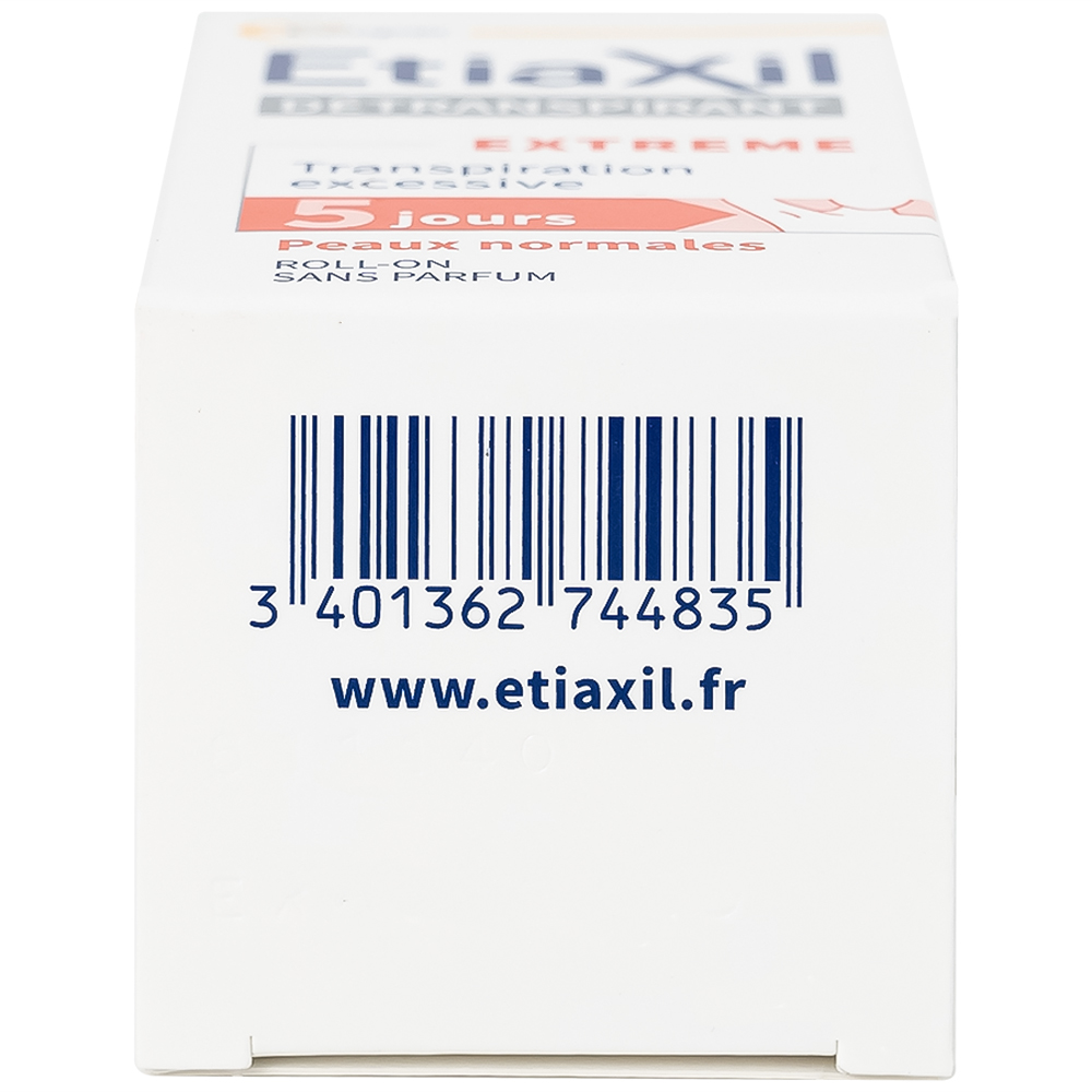 Lăn khử mùi Etiaxil Detranspirant Extreme Peaux Normales giúp khử mùi cơ thể (15ml)