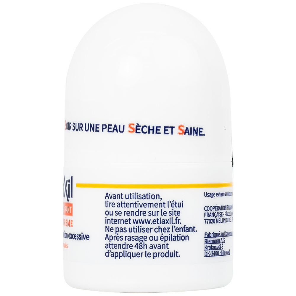 Lăn khử mùi Etiaxil Detranspirant Extreme Peaux Normales giúp khử mùi cơ thể (15ml)