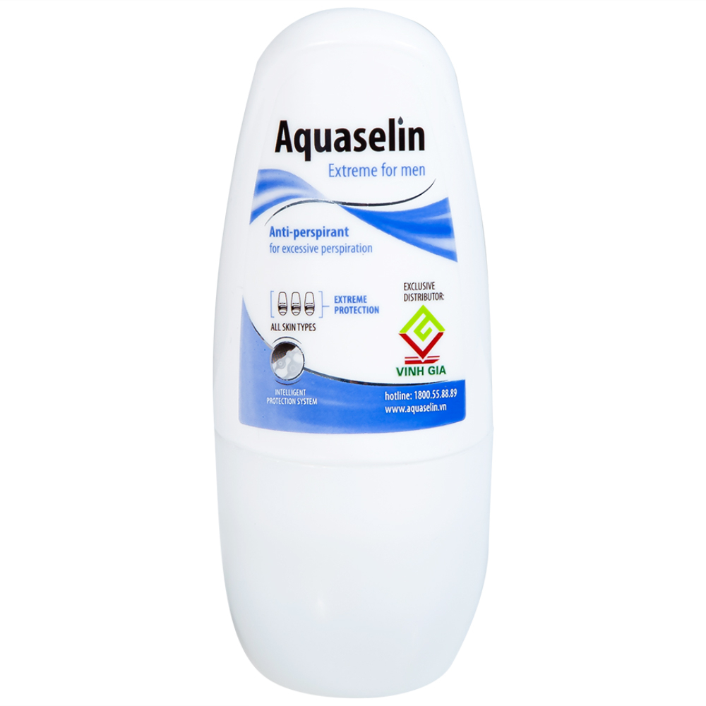 Lăn khử mùi Aquaselin Extreme for Men giúp khử mùi cơ thể dành cho nam (50ml)