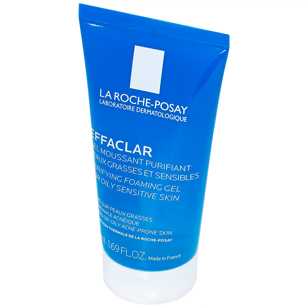 Gel rửa mặt tạo bọt do da dầu và nhạy cảm La Roche-posay Effaclar 50ml