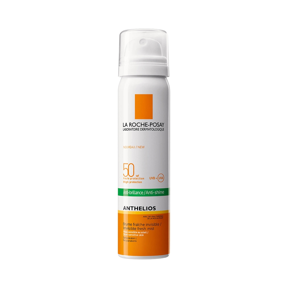 Xịt chống nắng La Roche-Posay Anthelios Invisible Fresh Mist SPF50 hỗ trợ kiểm soát bã nhờn và mồ hôi (75ml)