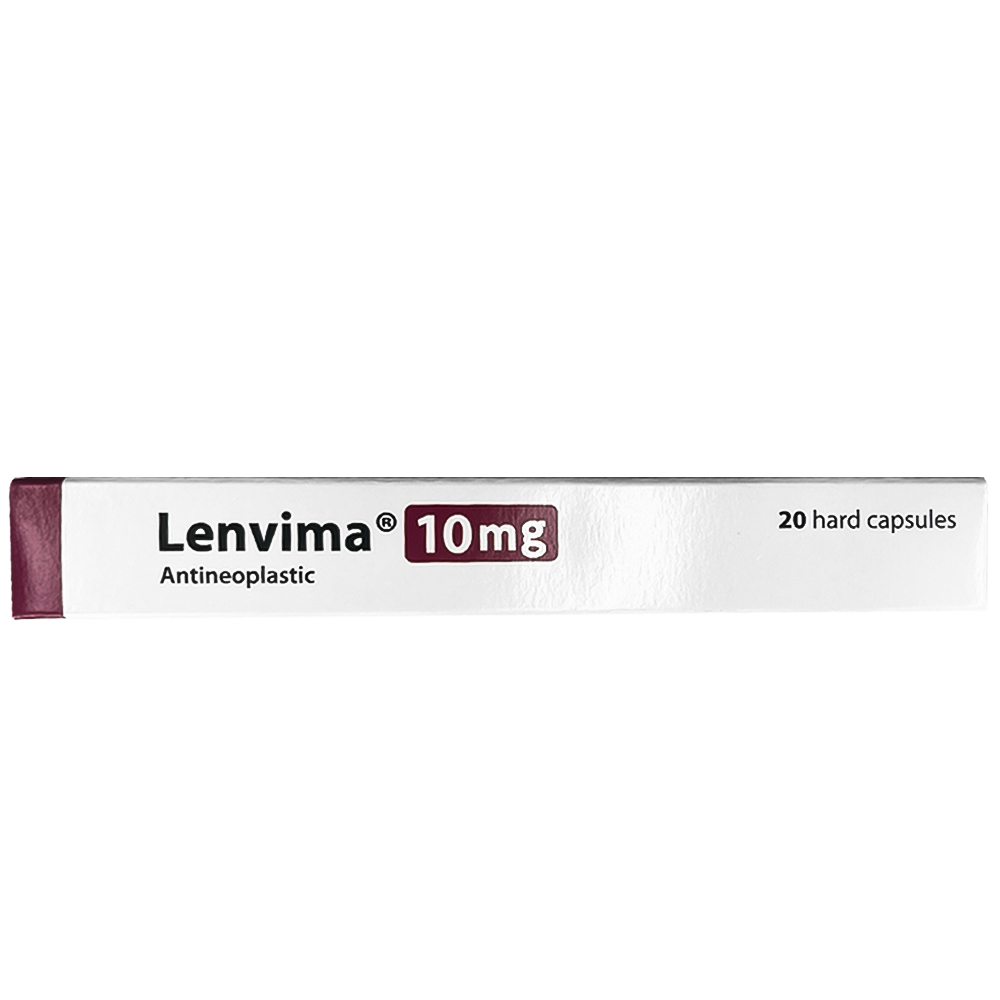 Viên nang cứng Lenvima 10mg Eisai điều trị một số loại ung thư (2 vỉ x 10 viên) 