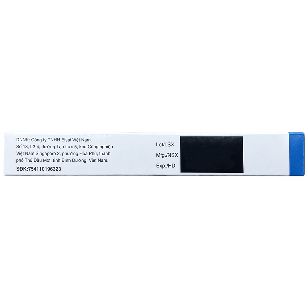 Viên nang cứng Lenvima 4mg Eisai điều trị ung thư (2 vỉ x 10 viên)