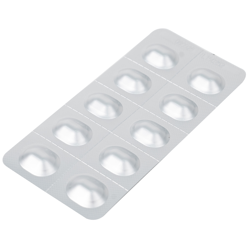 Thuốc Levocozate 5mg dùng trong điều trị viêm mũi dị ứng theo mùa, dị ứng kinh niên, nổi mề đay tự phát (10 vỉ x 10 viên)