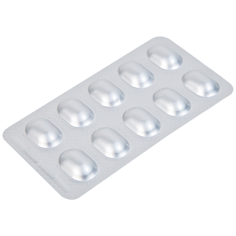 Viên nén Lipistad 10 Stella điều trị tăng cholesterol máu (3 vỉ x 10 viên)