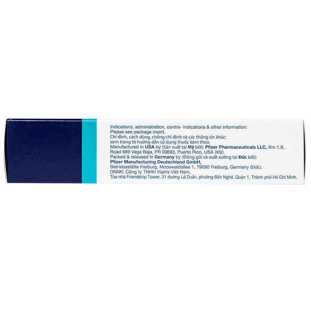Viên nén Lipitor 40mg Viatris điều trị tăng cholesterol toàn phần (3 vỉ x 10 viên)