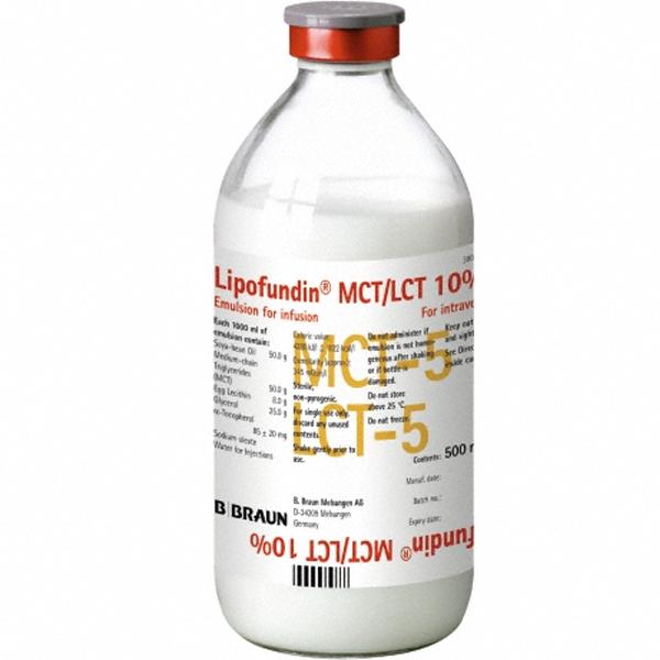 Dịch truyền Lipofundin MCT/LCT 10% B.Braun cung cấp năng lượng, chất béo (500ml)