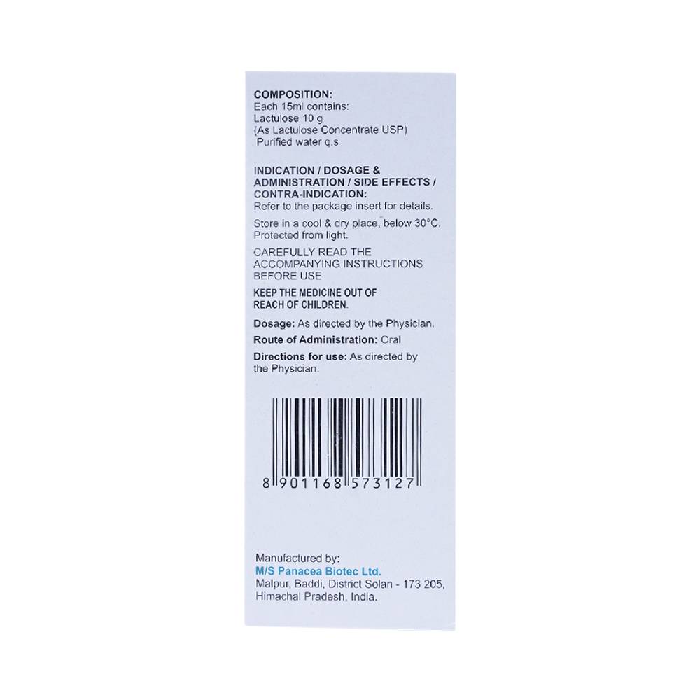 Thuốc Livoluk Pancea Biotec điều trị táo bón, phòng ngừa bệnh não go gan (100 ml)