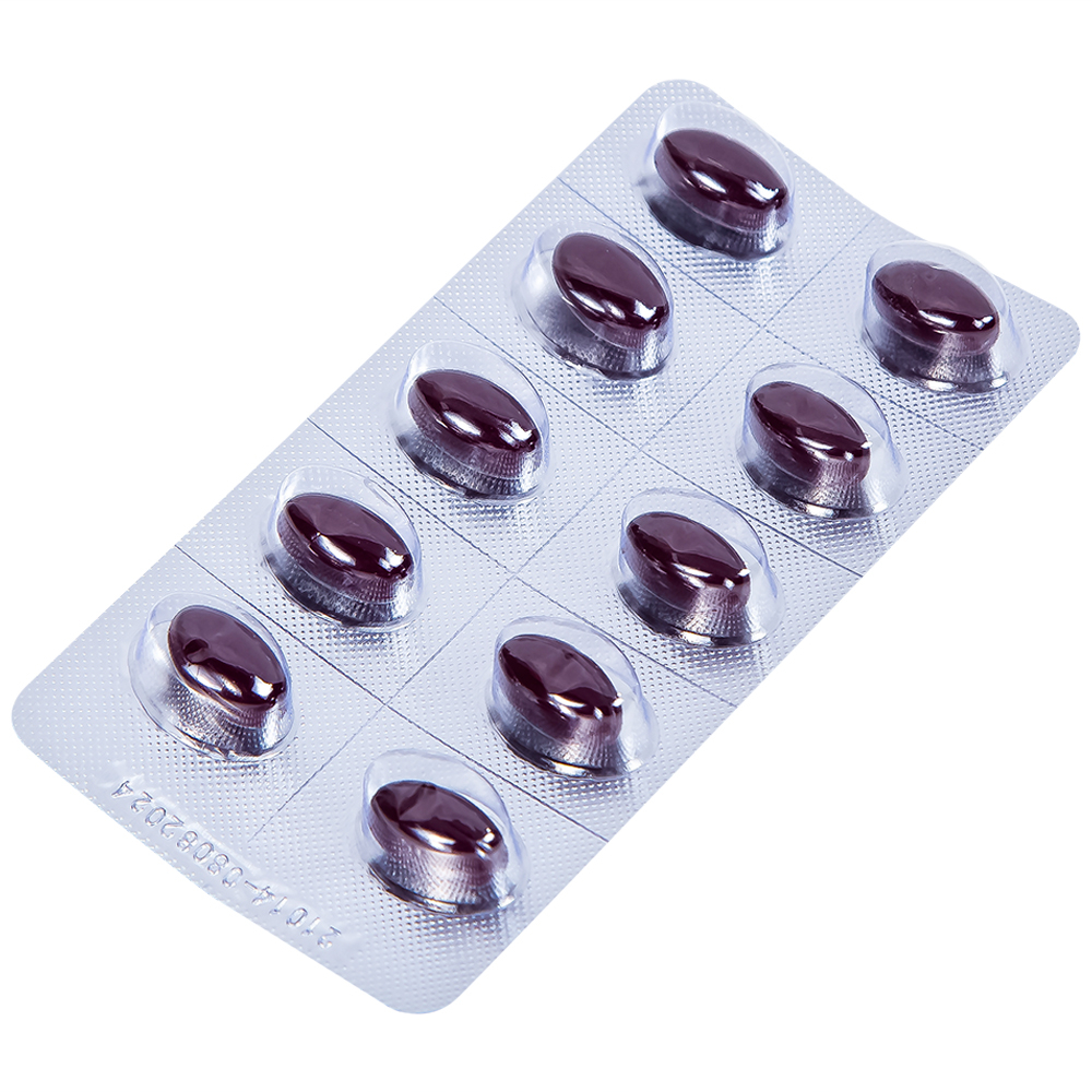Viên nang mềm Logpatat Phil Inter hỗ trợ điều trị bệnh lý về mắt, cận thị, quáng gà (6 vỉ x 10 viên)