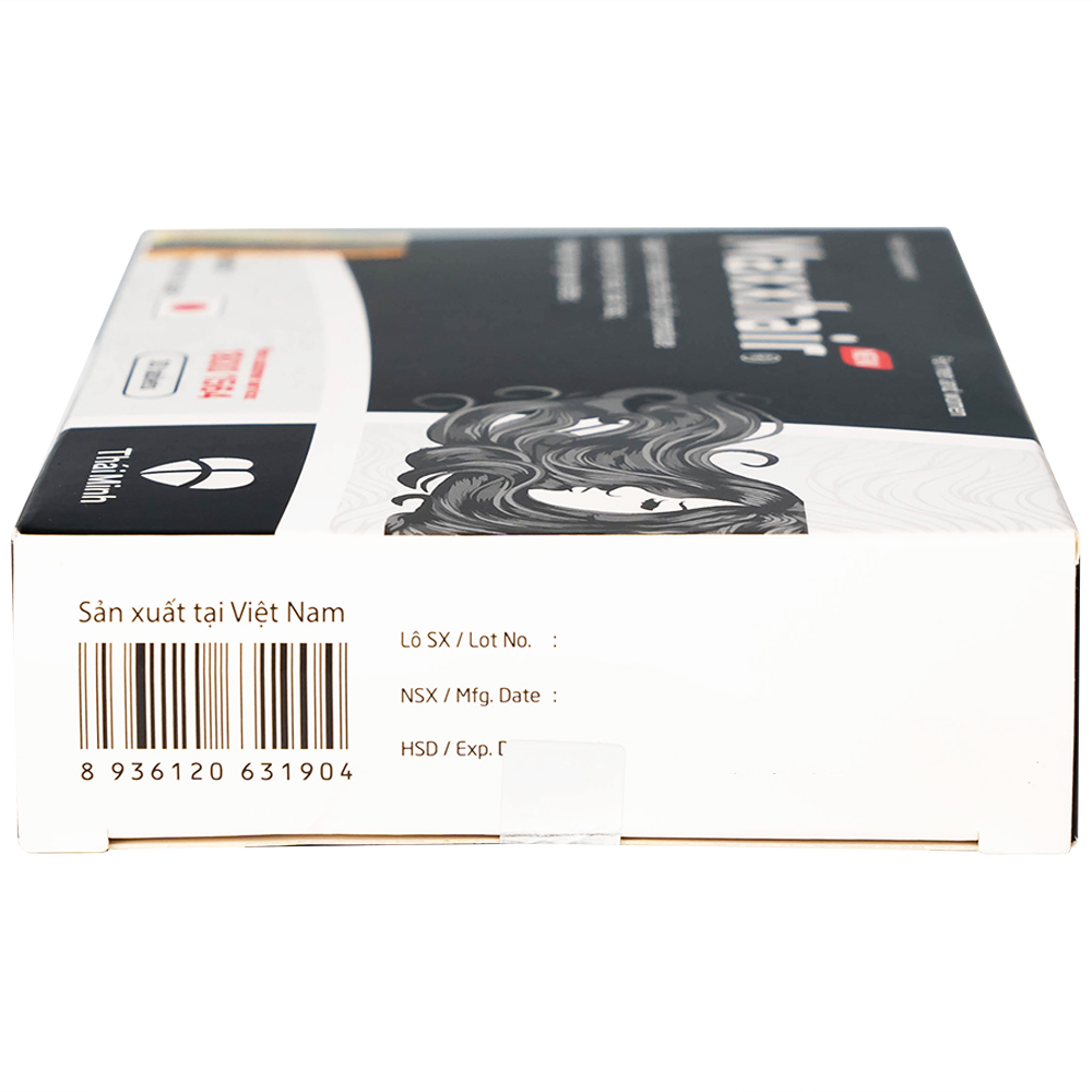 Viên uống hỗ trợ mọc tóc Maxxhair New Thái Minh (3 vỉ x 10 viên)